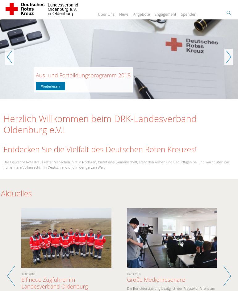 TYPO3-Webseiten Pflege